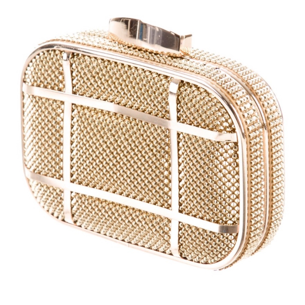 Whiting & Davis Birdcage Clutch